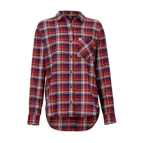 Marmot Maggie Shirts For Womens Red HOE253471